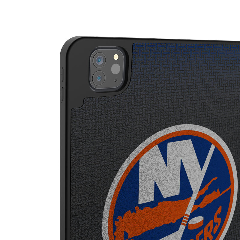 New York Islanders Personalized Linen iPad Tablet Case for Apple iPad Back.Jpg