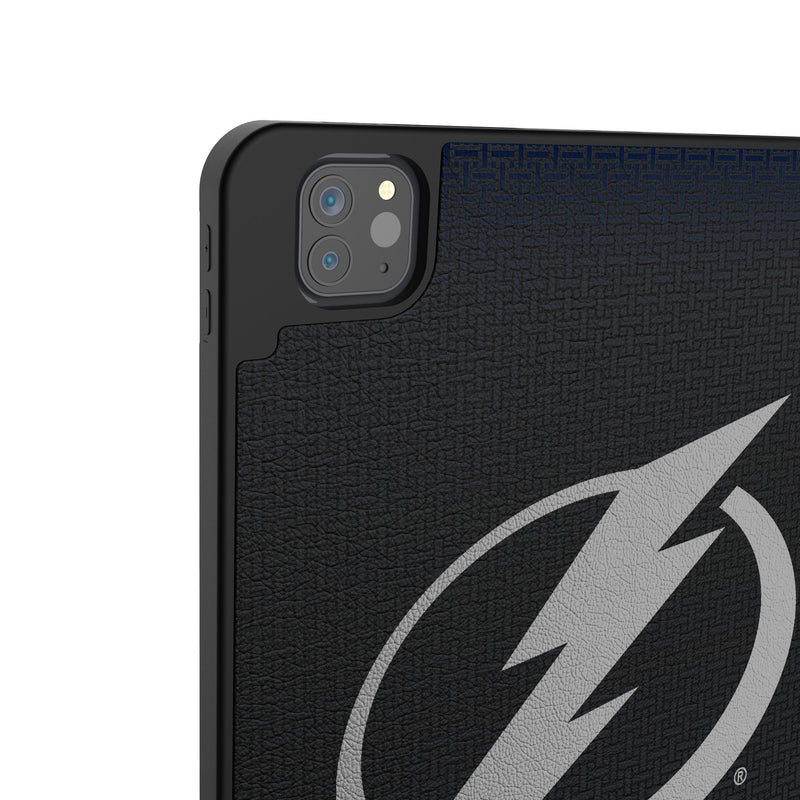 Tampa Bay Lightning Linen iPad Tablet Case for Apple iPad Back.Jpg