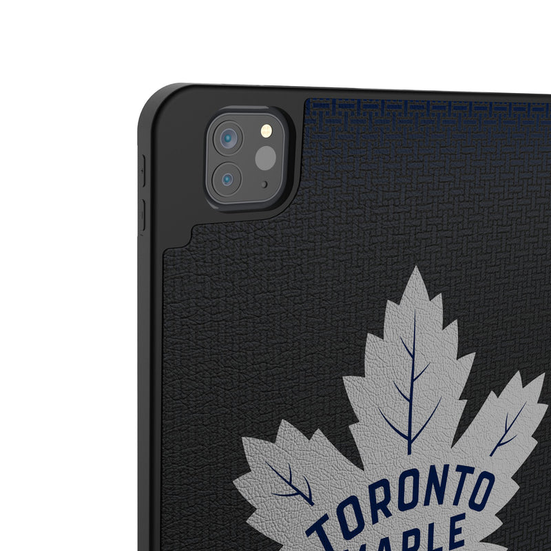 Toronto Maple Leafs Linen iPad Tablet Case for Apple iPad Back.Jpg