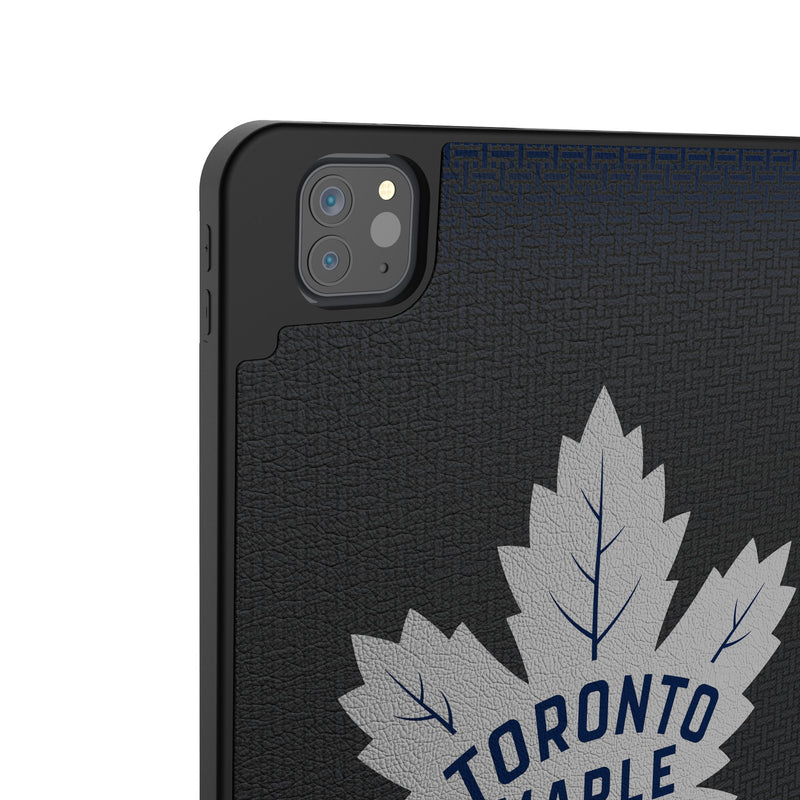 Toronto Maple Leafs Personalized Linen iPad Tablet Case for Apple iPad Back.Jpg