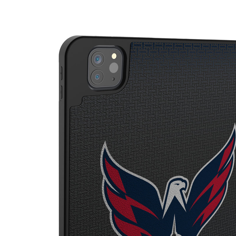 Washington Capitals Personalized Linen iPad Tablet Case for Apple iPad Back.Jpg