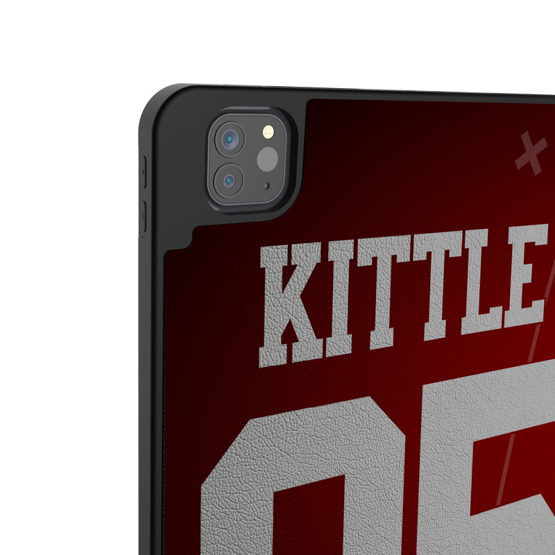 George Kittle San Francisco 49ers 85 Ready iPad Tablet Case for Apple iPad Back.Jpg