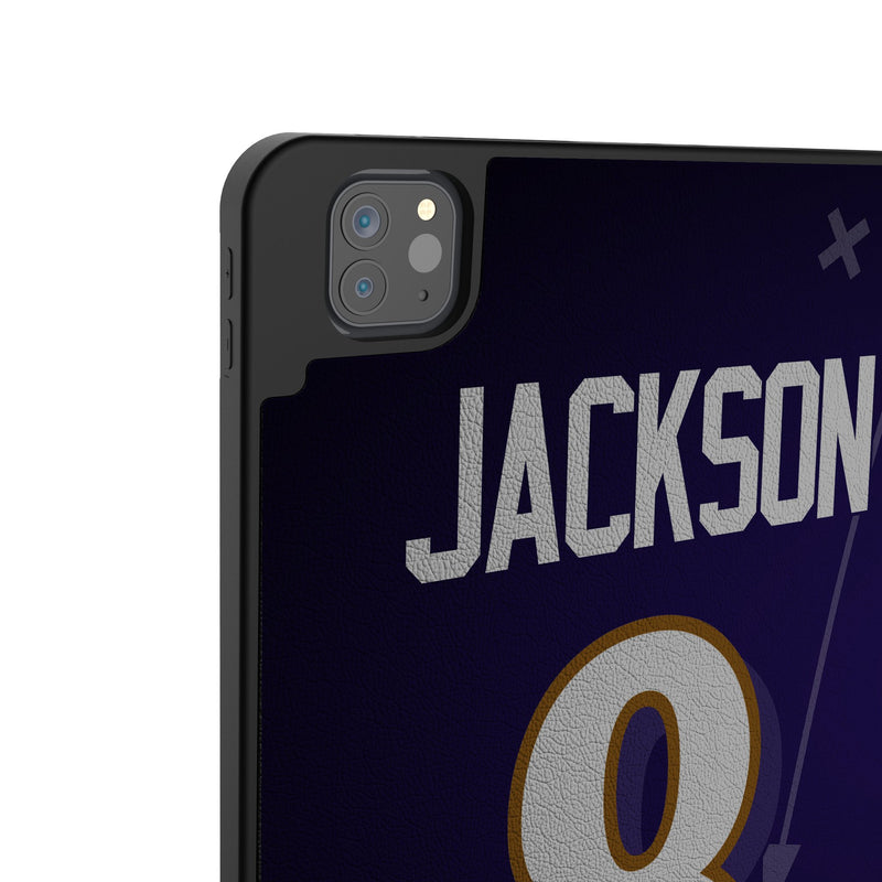 Lamar Jackson Baltimore Ravens 8 Ready iPad Tablet Case for Apple iPad Back.Jpg