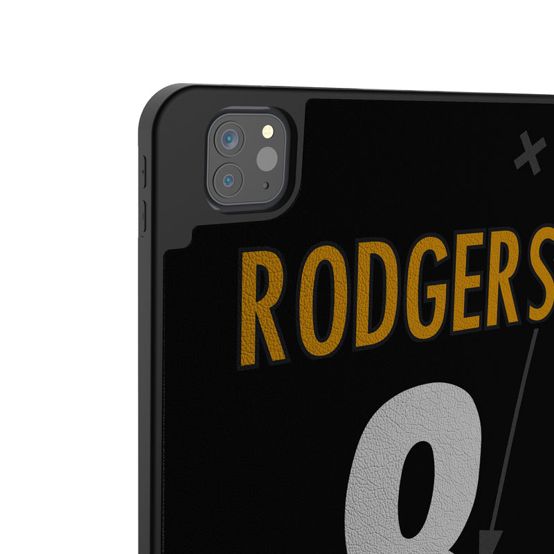 Aaron Rodgers Pittsburgh Steelers 8 Game Tactic iPad Tablet Case for Apple iPad Back.Jpg