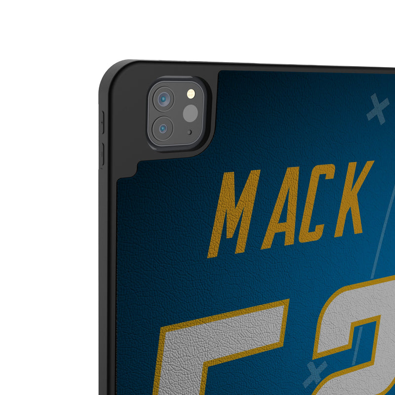 Khalil Mack Los Angeles Chargers 52 Ready iPad Tablet Case for Apple iPad Back.Jpg