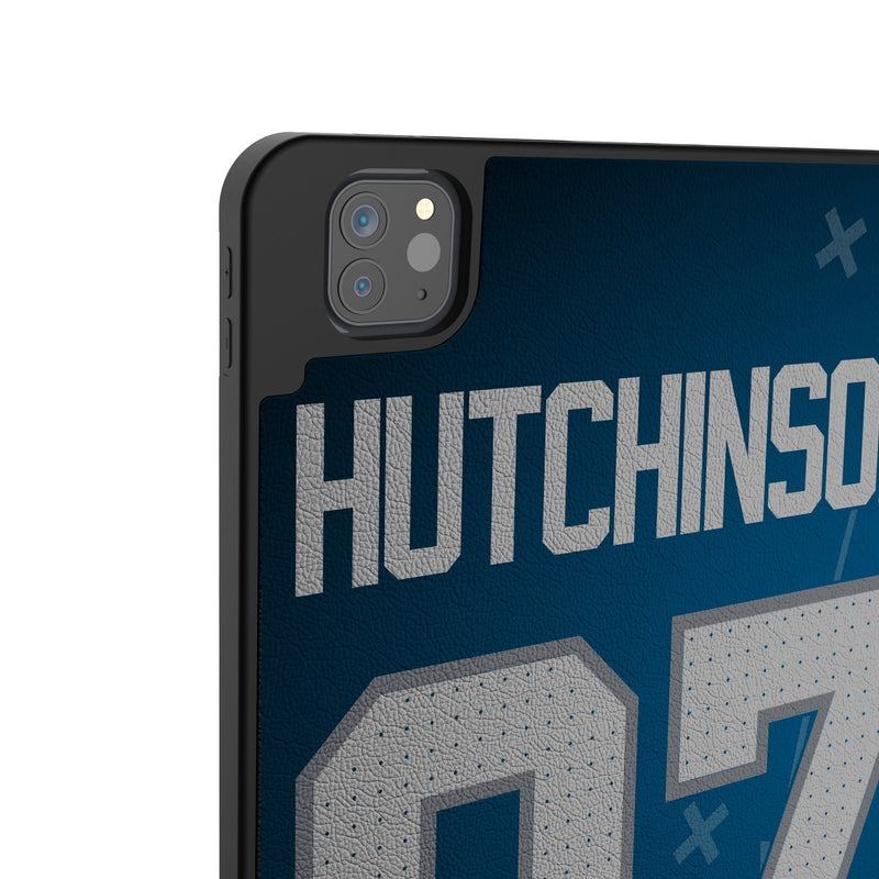 Aidan Hutchinson Detroit Lions 97 Ready iPad Tablet Case for Apple iPad Back.Jpg