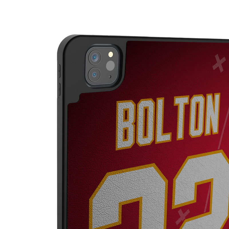 Nick Bolton Kansas City Chiefs 32 Ready iPad Tablet Case for Apple iPad Back.Jpg