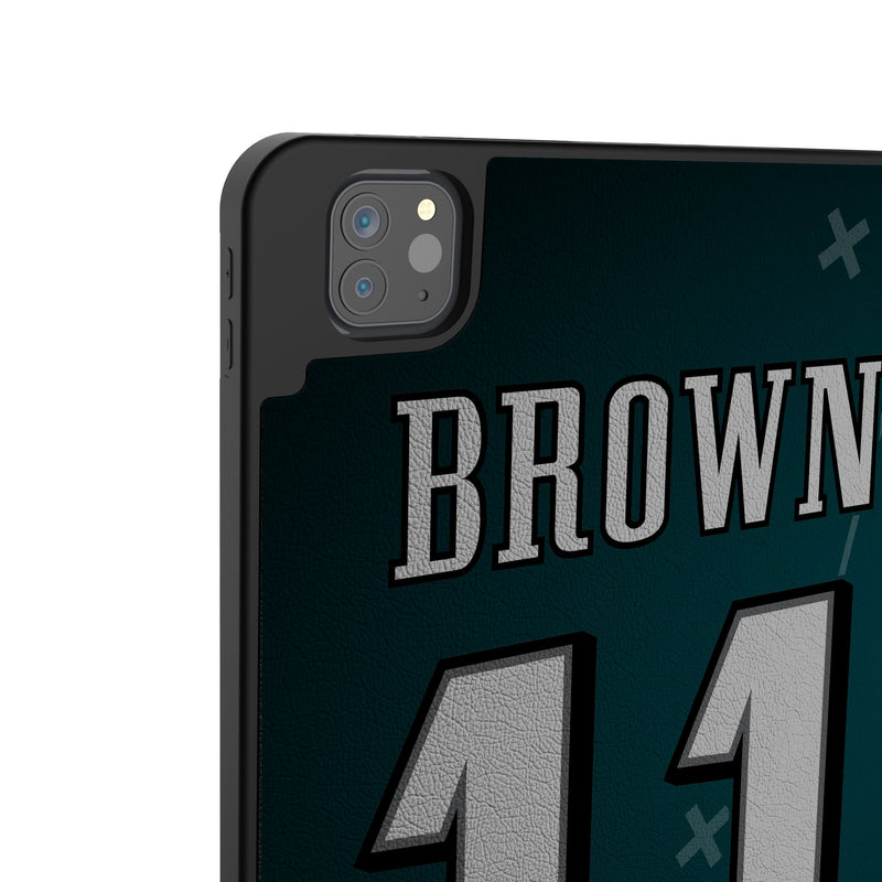 A.J. Brown Philadelphia Eagles 11 Ready iPad Tablet Case for Apple iPad Back.Jpg