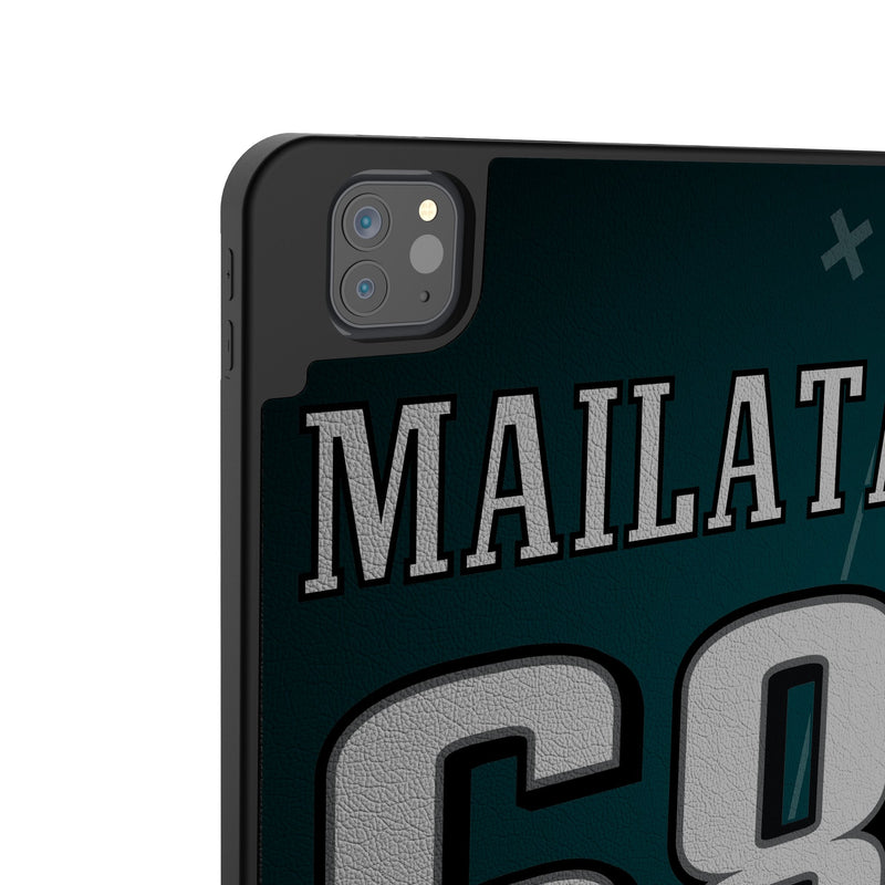 Jordan Mailata Philadelphia Eagles 68 Ready iPad Tablet Case for Apple iPad Back.Jpg