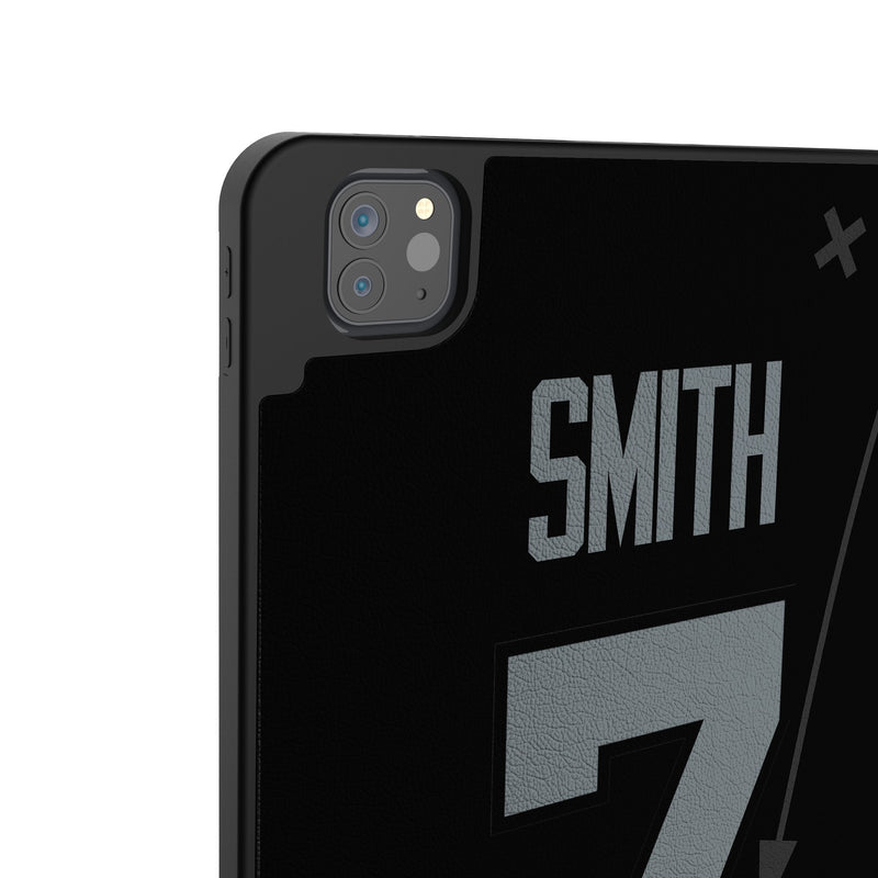 Geno Smith Las Vegas Raiders 7 Game Tactic iPad Tablet Case for Apple iPad Back.Jpg