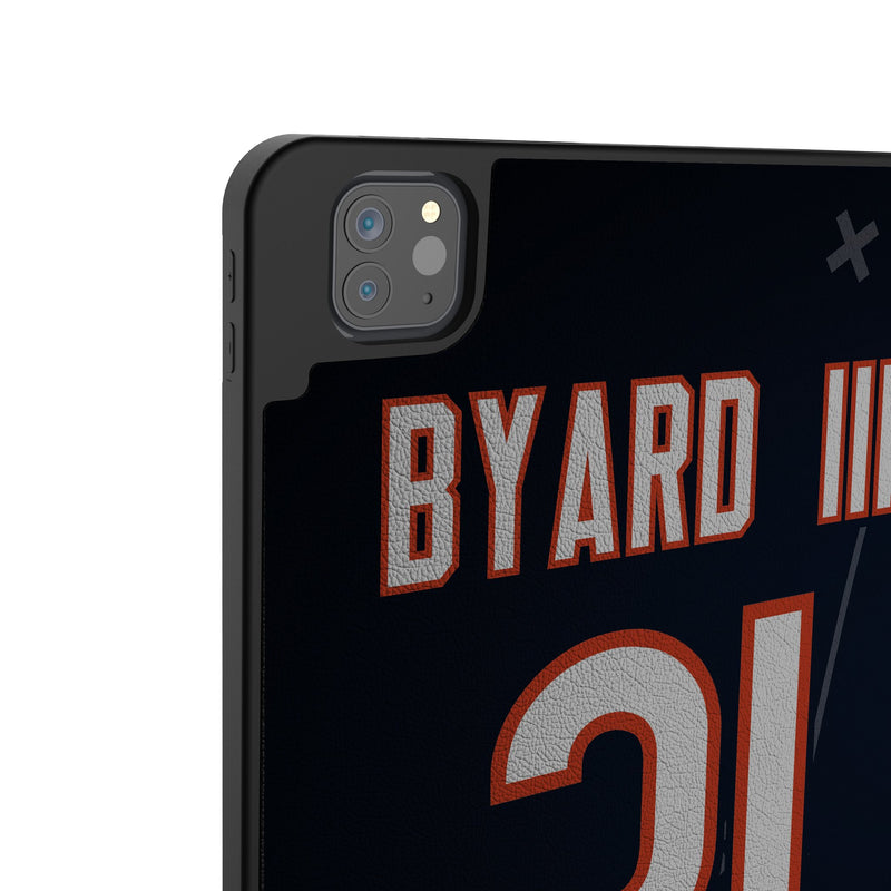 Kevin Byard III Chicago Bears 31 Ready iPad Tablet Case for Apple iPad Back.Jpg