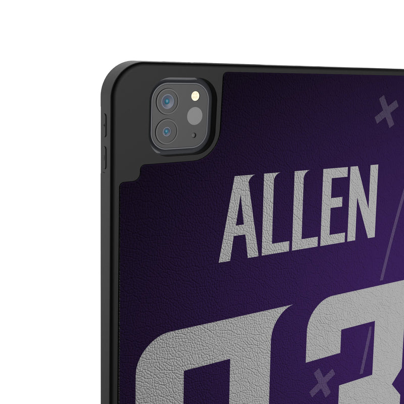 Jonathan Allen Minnesota Vikings 93 Game Tactic iPad Tablet Case for Apple iPad Back.Jpg