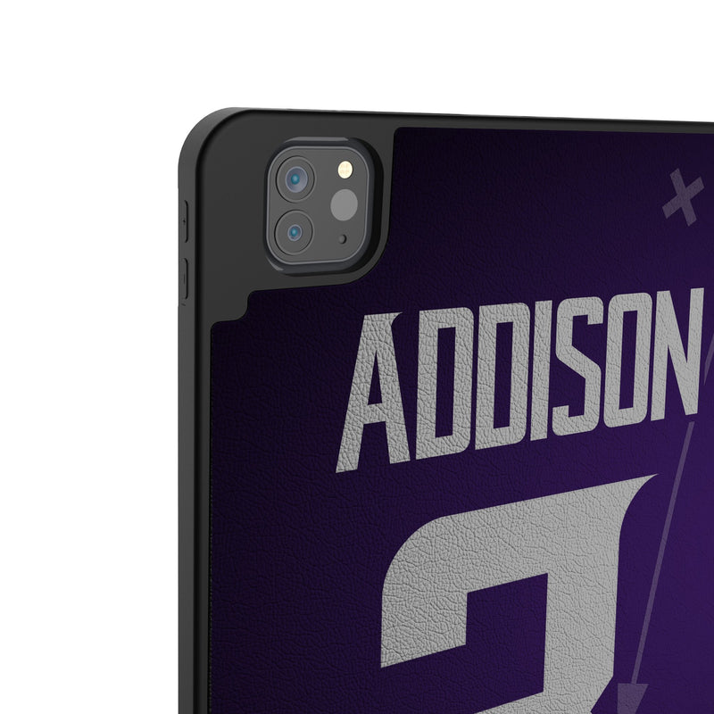 Jordan Addison Minnesota Vikings 3 Ready iPad Tablet Case for Apple iPad Back.Jpg