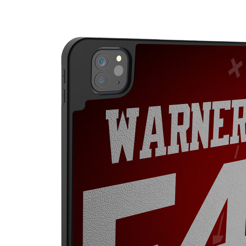Fred Warner San Francisco 49ers 54 Ready iPad Tablet Case for Apple iPad Back.Jpg