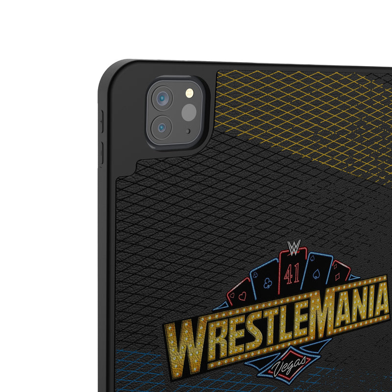 WrestleMania 41 Steel iPad Tablet Case for Apple iPad Back.Jpg