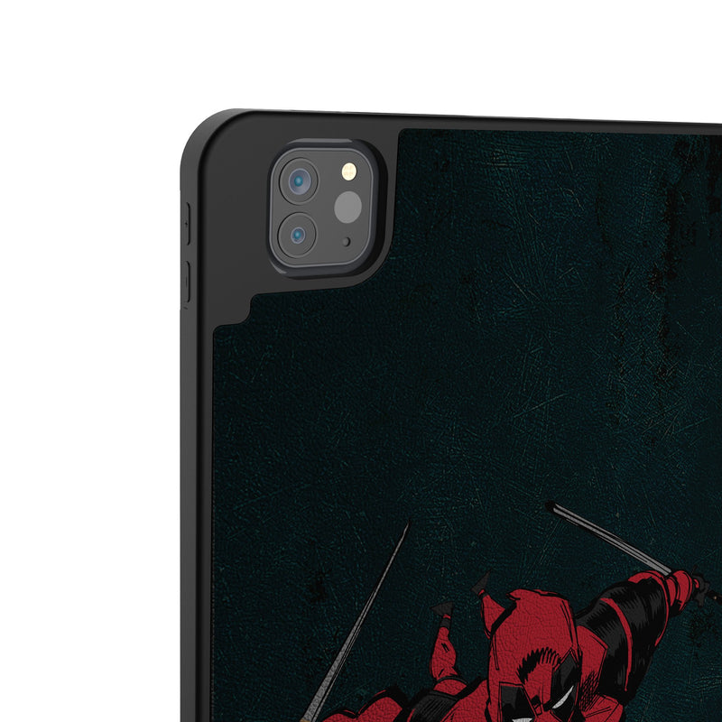 Marvel Deadpool Badge iPad Tablet Case for Apple iPad Back.Jpg