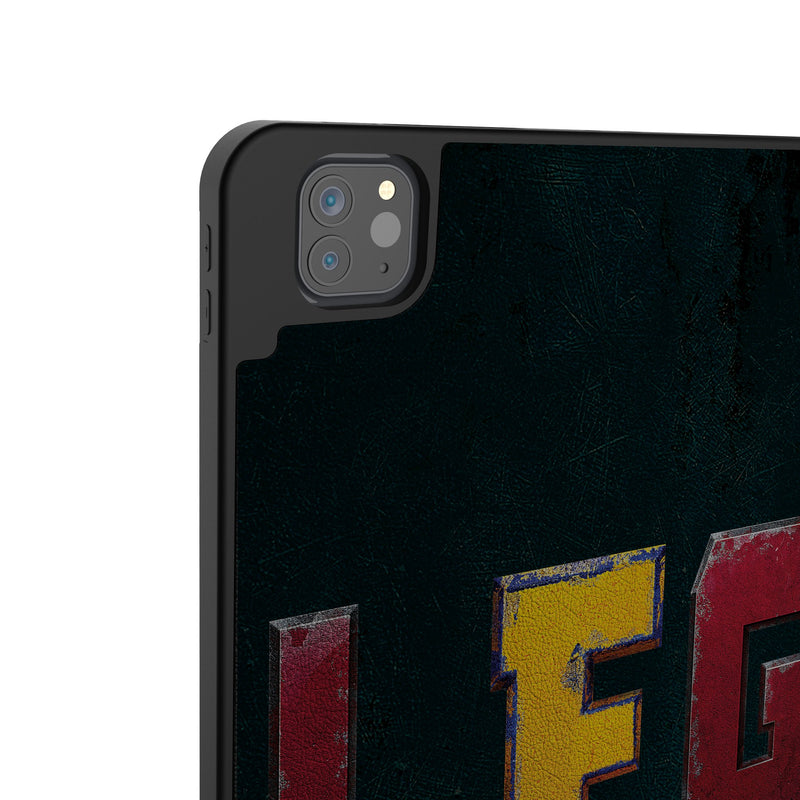 Marvel Deadpool Wolverine Badge iPad Tablet Case for Apple iPad Back.Jpg