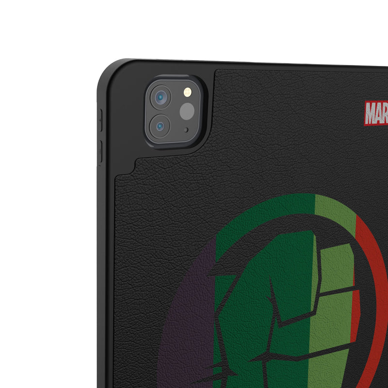 Marvel Avengers Hulk Sigil iPad Tablet Case Back.Jpg