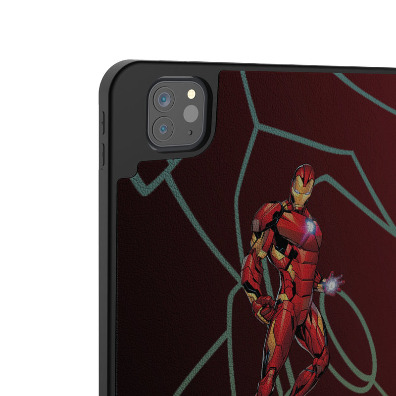 Marvel Avengers Iron Man MechLine iPad Tablet Case for Apple iPad Back.Jpg
