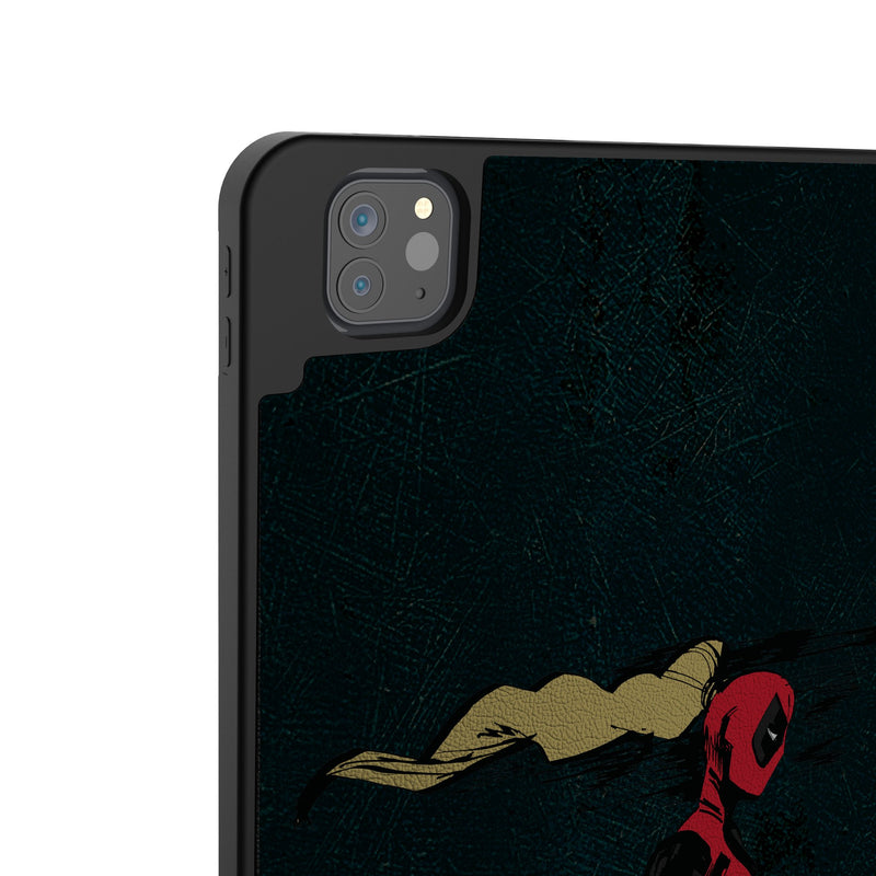 Marvel Ladypool Badge iPad Tablet Case for Apple iPad Back.Jpg