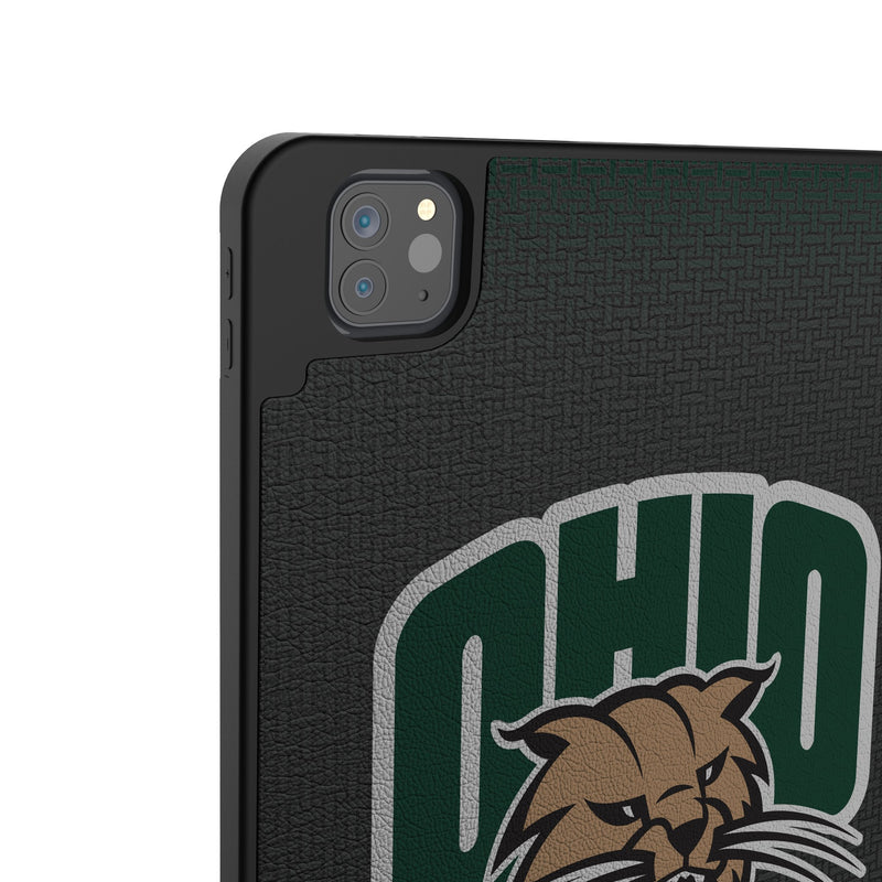 Ohio University Bobcats Linen iPad Tablet Case for Apple iPad Back.Jpg