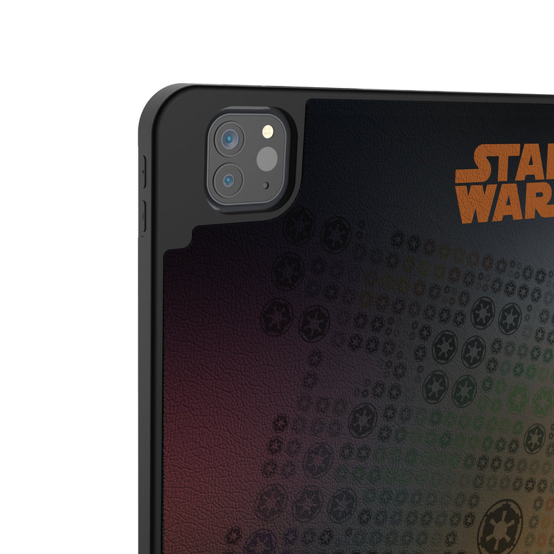 Star Wars TIE Fighter Portrait iPad Tablet Case Back.Jpg