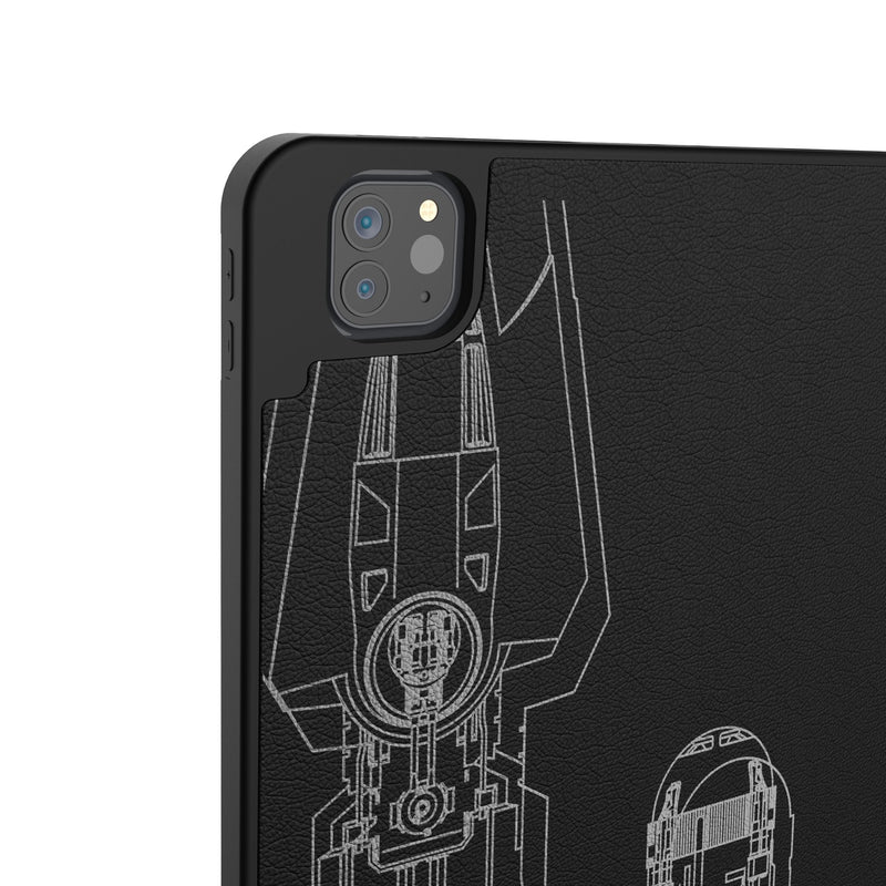 Star Wars Y-Wing FactionTech iPad Tablet Case for Apple iPad Back.Jpg