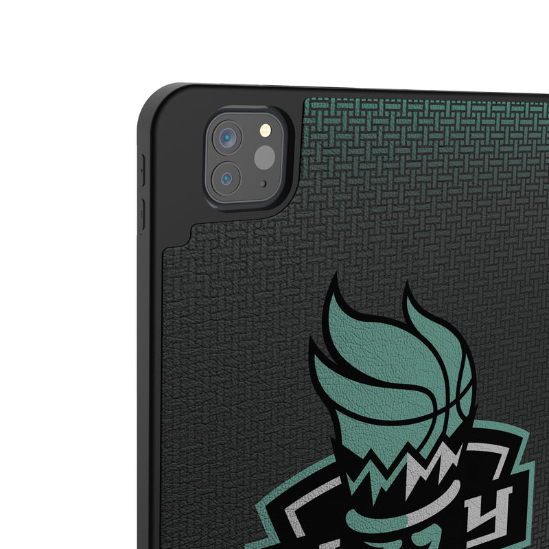 New York Liberty Linen iPad Tablet Case for Apple iPad Back.Jpg