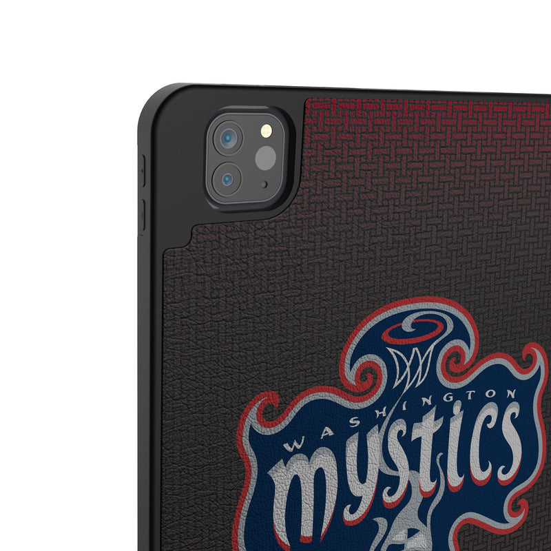 Washington Mystics Linen iPad Tablet Case for Apple iPad Back.Jpg