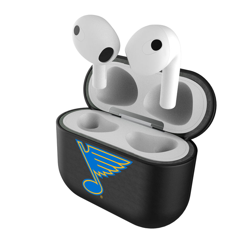 St. Louis Blues Insignia AirPods AirPod Case Cover Pods.Jpg
