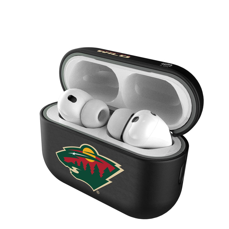 Minnesota Wild Insignia AirPods AirPod Case Cover Pods.Jpg