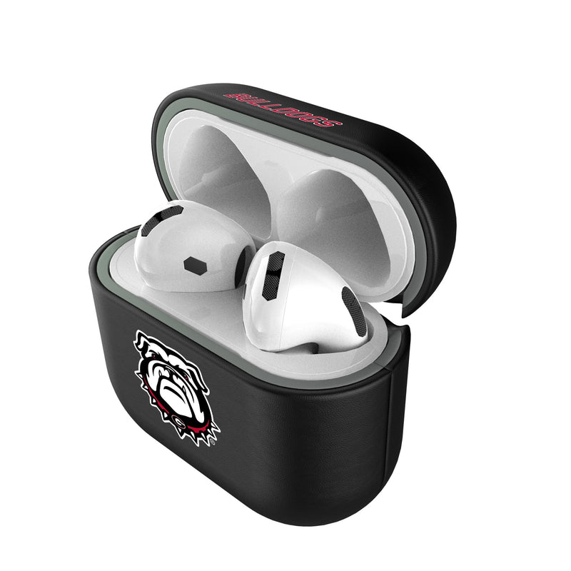 University of Georgia Bulldogs Uga Insignia AirPods AirPod Case Cover Pods.Jpg