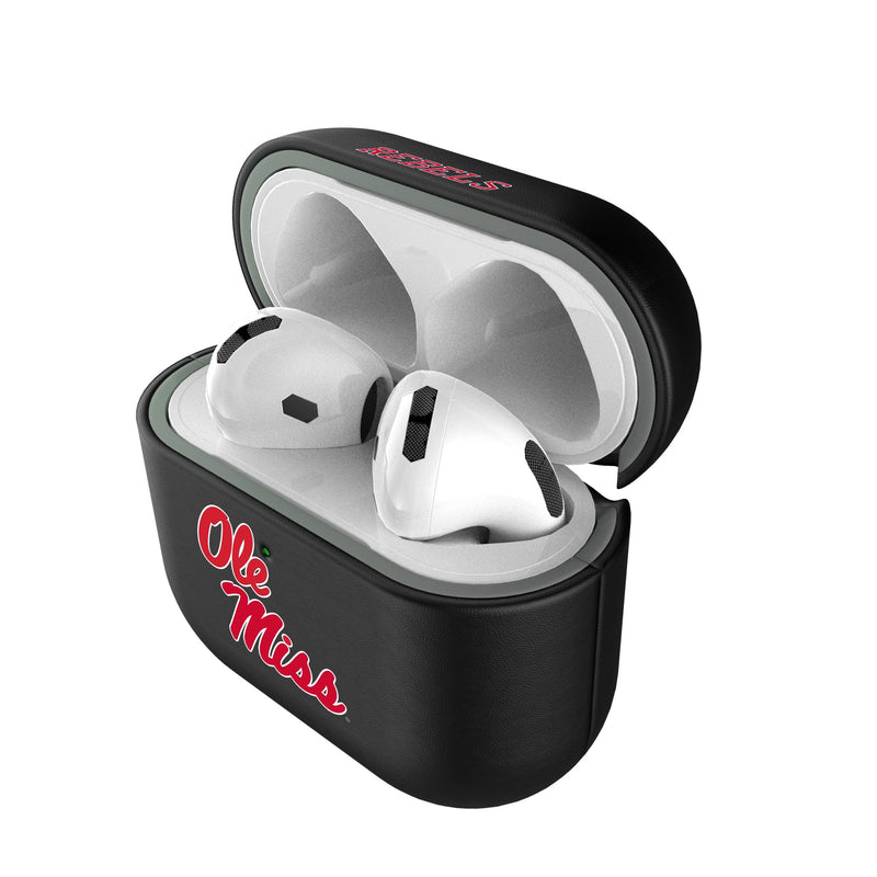 University of Mississippi Rebels Insignia AirPods AirPod Case Cover Pods.Jpg