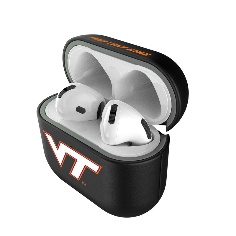 Virginia Tech Hokies Personalized Insignia AirPods AirPod Case Cover Pods.Jpg