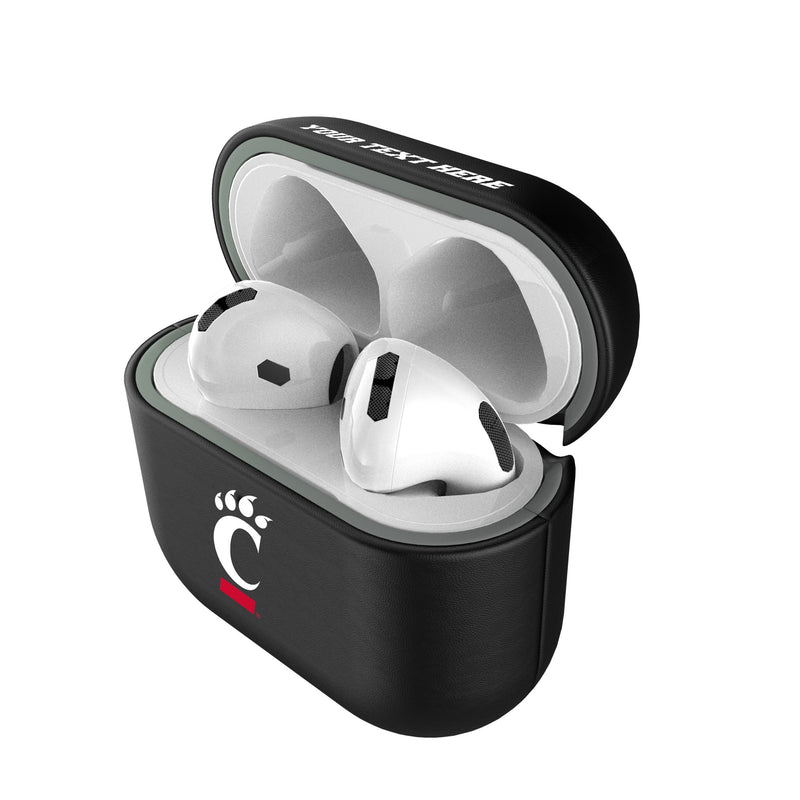 University of Cincinnati Bearcats Personalized Insignia AirPods AirPod Case Cover Pods.Jpg