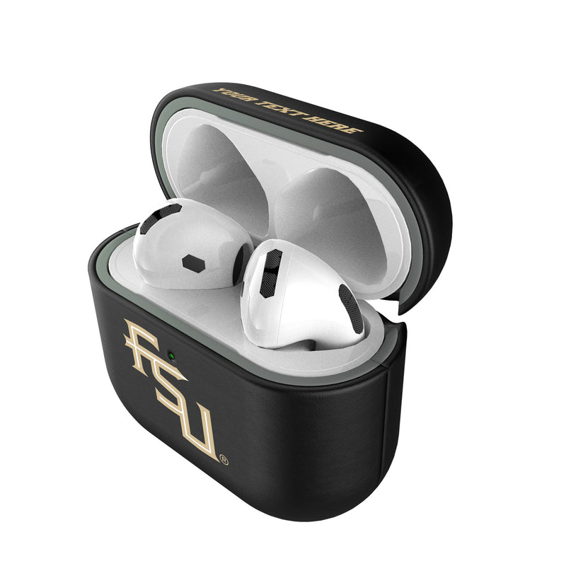 Florida State University Seminoles Athletic Wordmark Personalized Insignia AirPods AirPod Case Cover Pods.Jpg