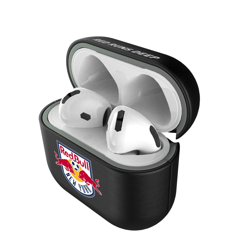 New York Red Bulls Insignia AirPods AirPod Case Cover Pods.Jpg
