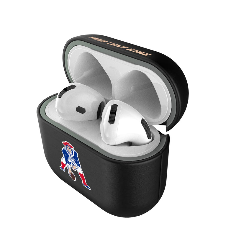 New England Patriots Historic Collection Personalized Insignia AirPods AirPod Case Cover Pods.Jpg