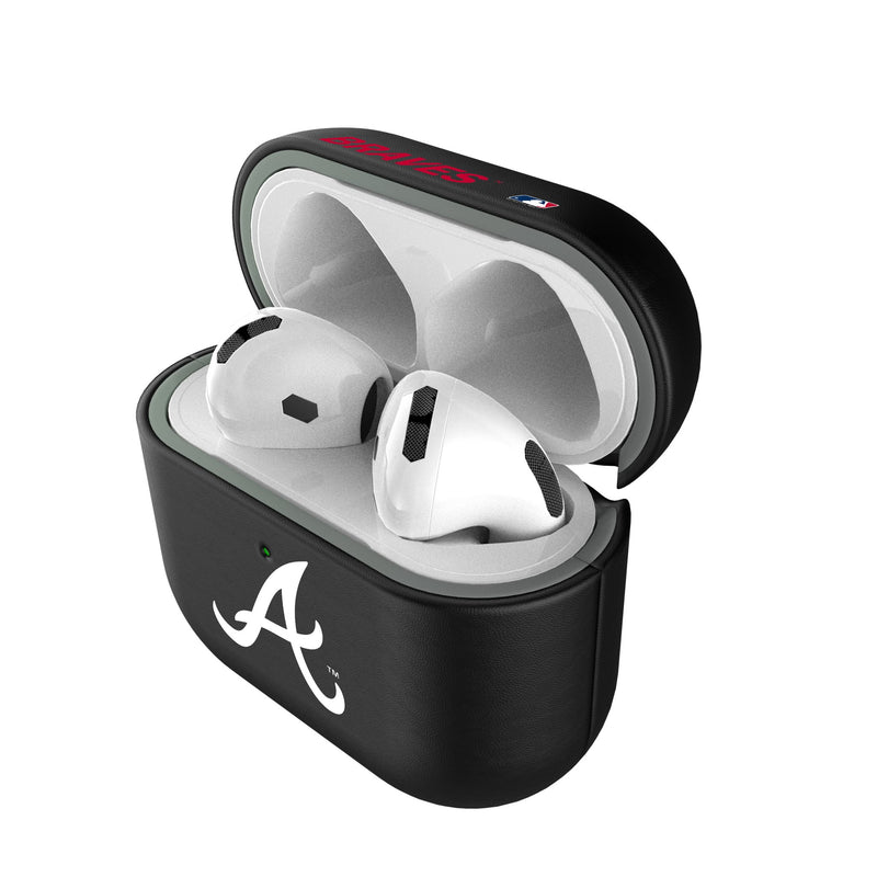 Atlanta Braves Insignia AirPods AirPod Case Cover Pods.Jpg