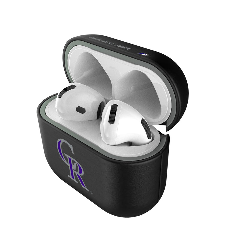 Colorado Rockies Personalized Insignia AirPods AirPod Case Cover Pods.Jpg
