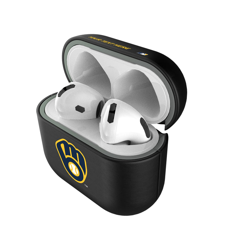 Milwaukee Brewers Personalized Insignia AirPods AirPod Case Cover Pods.Jpg