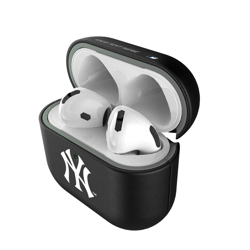 New York Yankees Personalized Insignia AirPods AirPod Case Cover Pods.Jpg