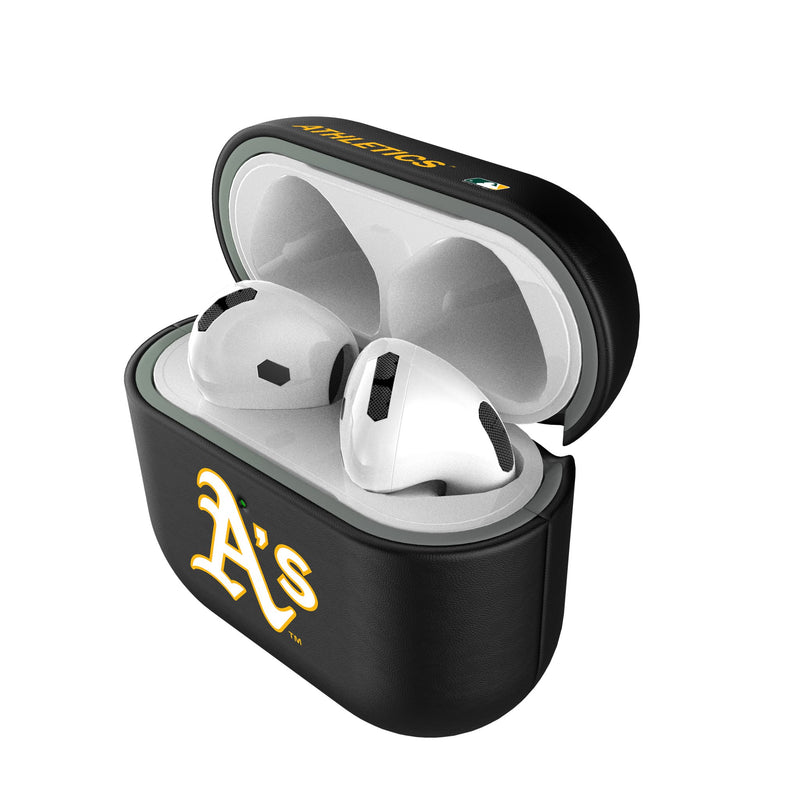 Oakland Athletics Insignia AirPods AirPod Case Cover Pods.Jpg
