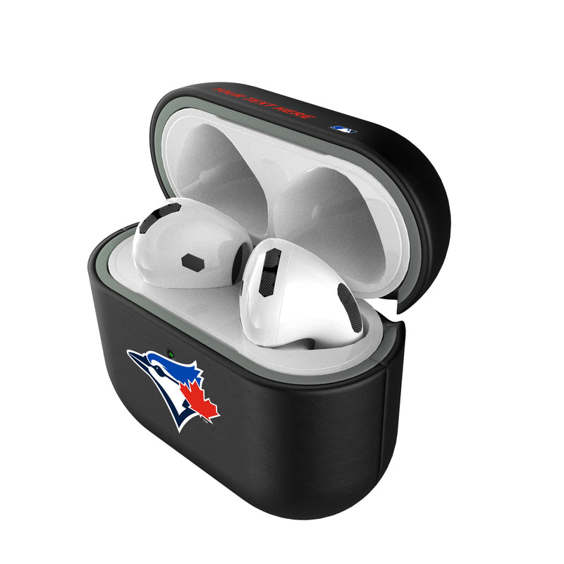 Toronto Blue Jays Personalized Insignia AirPods AirPod Case Cover Pods.Jpg