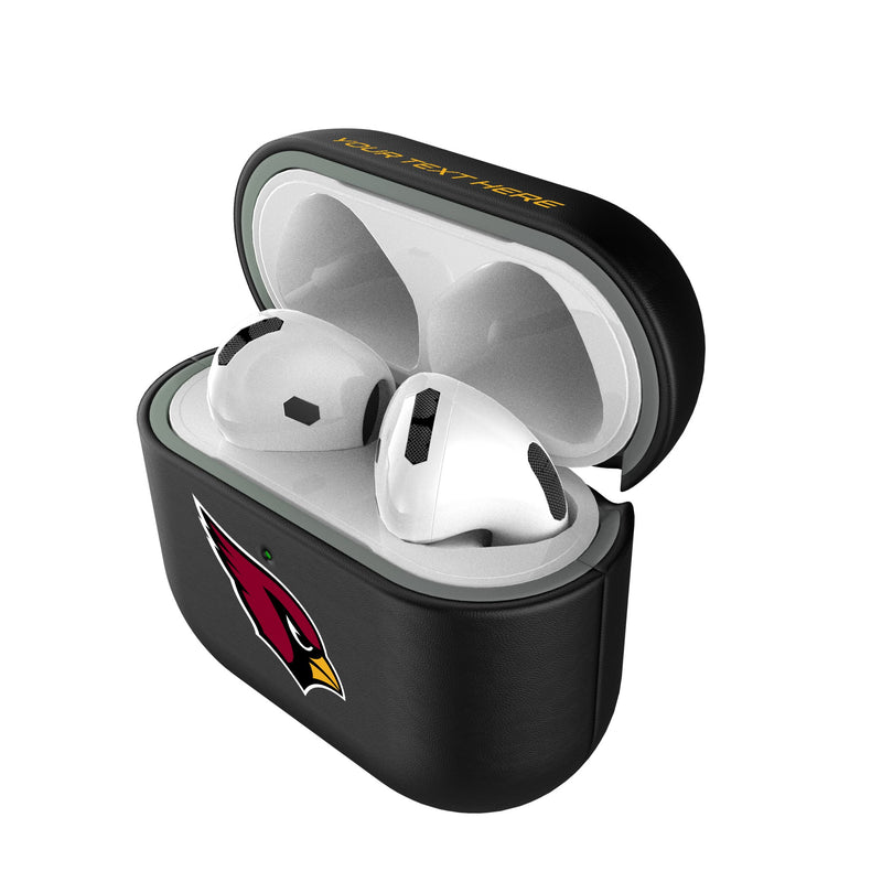 Arizona Cardinals Personalized Insignia AirPods AirPod Case Cover Pods.Jpg