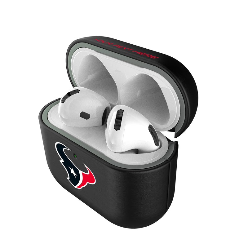 Houston Texans Personalized Insignia AirPods AirPod Case Cover Pods.Jpg
