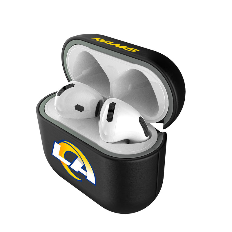 Los Angeles Rams Insignia AirPods AirPod Case Cover Pods.Jpg