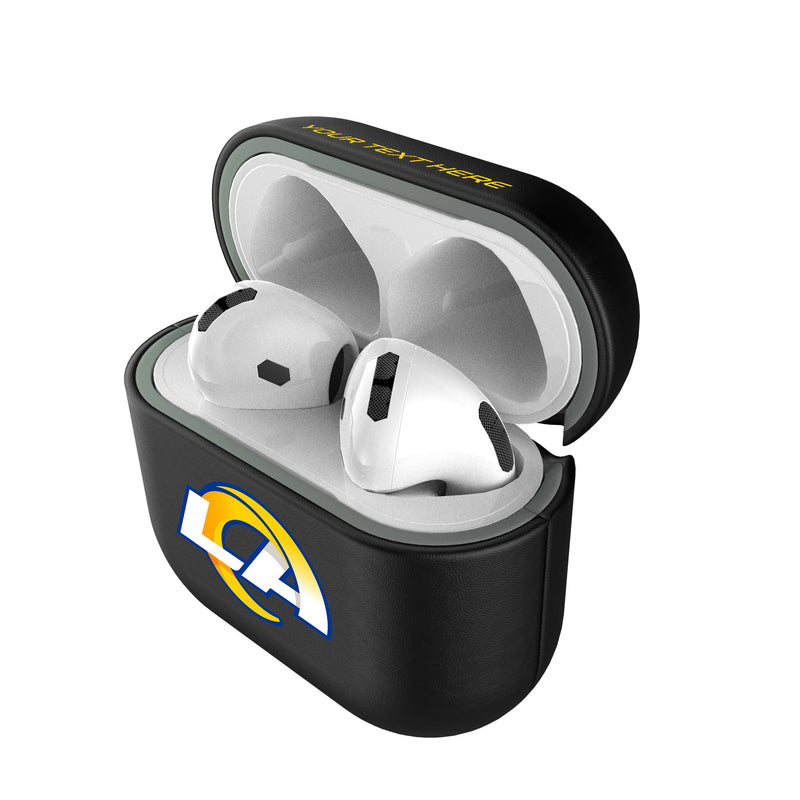 Los Angeles Rams Personalized Insignia AirPods AirPod Case Cover Pods.Jpg