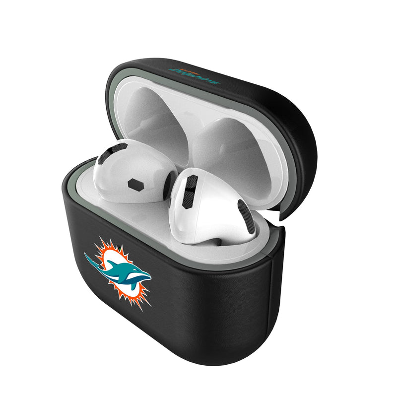 Miami Dolphins Insignia AirPods AirPod Case Cover Pods.Jpg