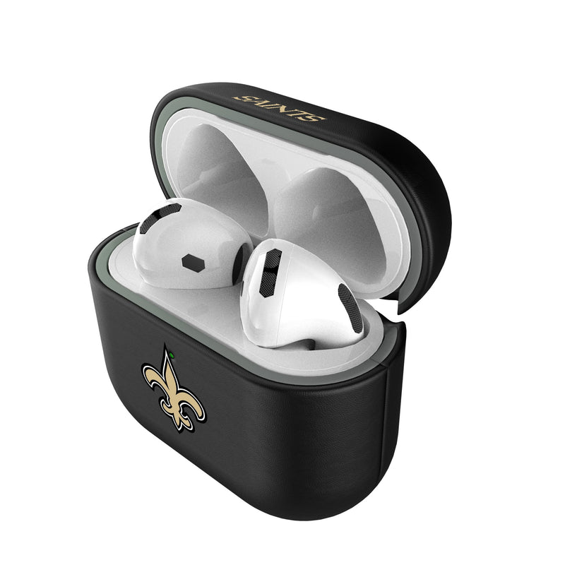 New Orleans Saints Insignia AirPods AirPod Case Cover Pods.Jpg